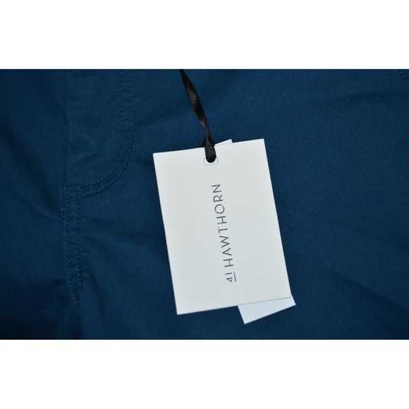 41 Hawthorn Rosabel Mid Rise Skinny Pants Size 14 Blue Stretch New - Picture 2 of 11